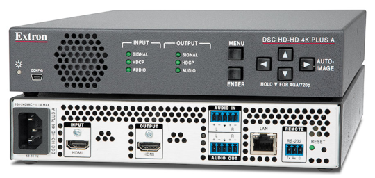 Extron Introduces the AV Industry's First 4K/60 @ 4:4:4 HDMI Scalers